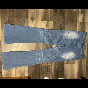 Women’s star bottom jeggings wide leg